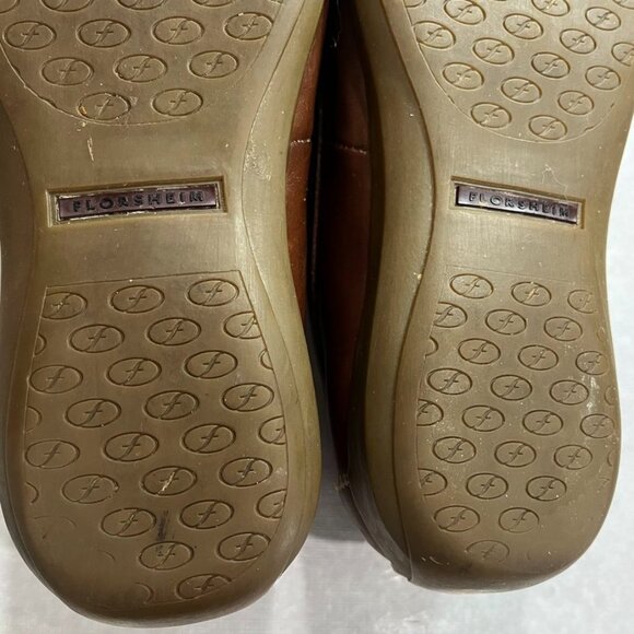 Florsheim Bit Loafers Brown Leather Slip On Dress Shoes Mens 10M main image 8